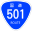 Japanese National Route Sign 0501.svg