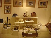 Artifacts from the Jewish Quarter, Casablanca, Morocco. Jewish Museum of Casablanca Morocco.jpg