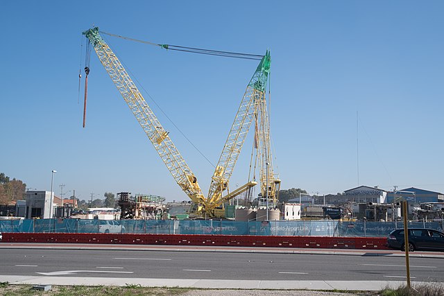 A crane