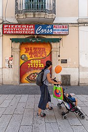 Jules and Gabriel at Foggia, Italy