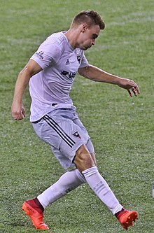 Gressel playing for D.C. United on August 21, 2020 Julian Gressel DC United 2020-08-21.jpg