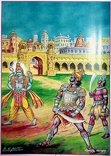 Kalayavana A king in Hindu scriptures
