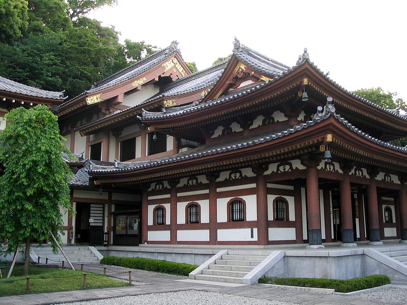 صورة:Kamakura Kannon-dou Hall 1903.jpg