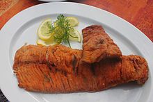 Carp fillet with cut bones, therefore hardly noticeable when eating