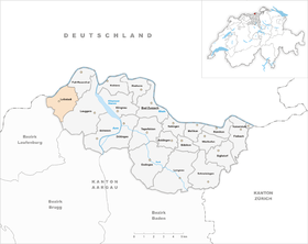 Map of Leibstadt