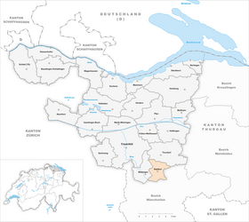 Map of Stettfurt