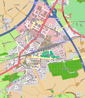 Mapa en Rotkreuz