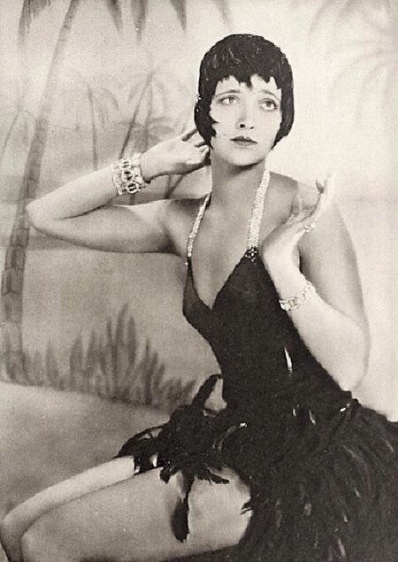 Francis in a 1930 Paramount Studios publicity photo by Otto Dyar