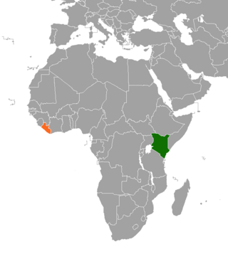 <span class="mw-page-title-main">Kenya–Liberia relations</span> Bilateral relations