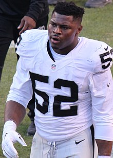 khalil mack college jersey