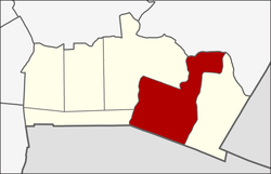 Location in Lat Krabang District