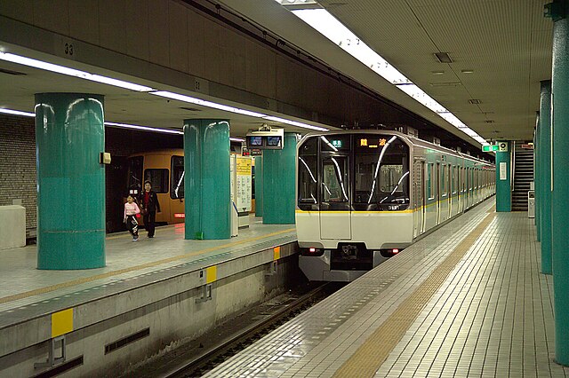 Kintetsu Nara Station, where trains for Namba and Kyoto await departure