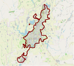 Mapa lokalizacyjna Krzywego Rogu