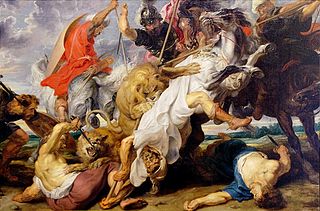 <i>The Lion Hunt</i> (Rubens) Painting by Peter Paul Rubens
