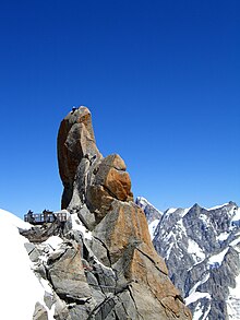 Rock climbing at La Clusaz