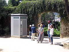 Lavabo público, parque Güell.