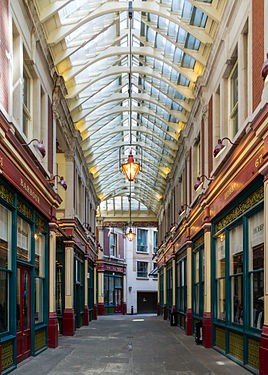 London. Leadenhall Market