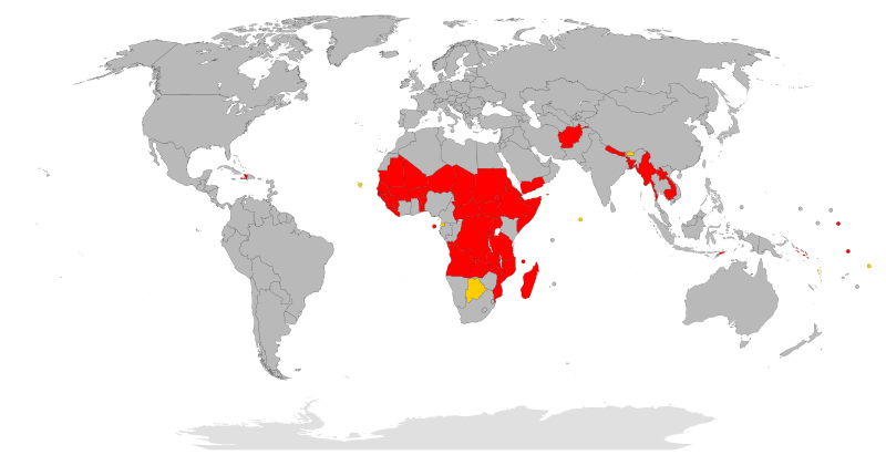 File:Least Developed Countries Map New.svg