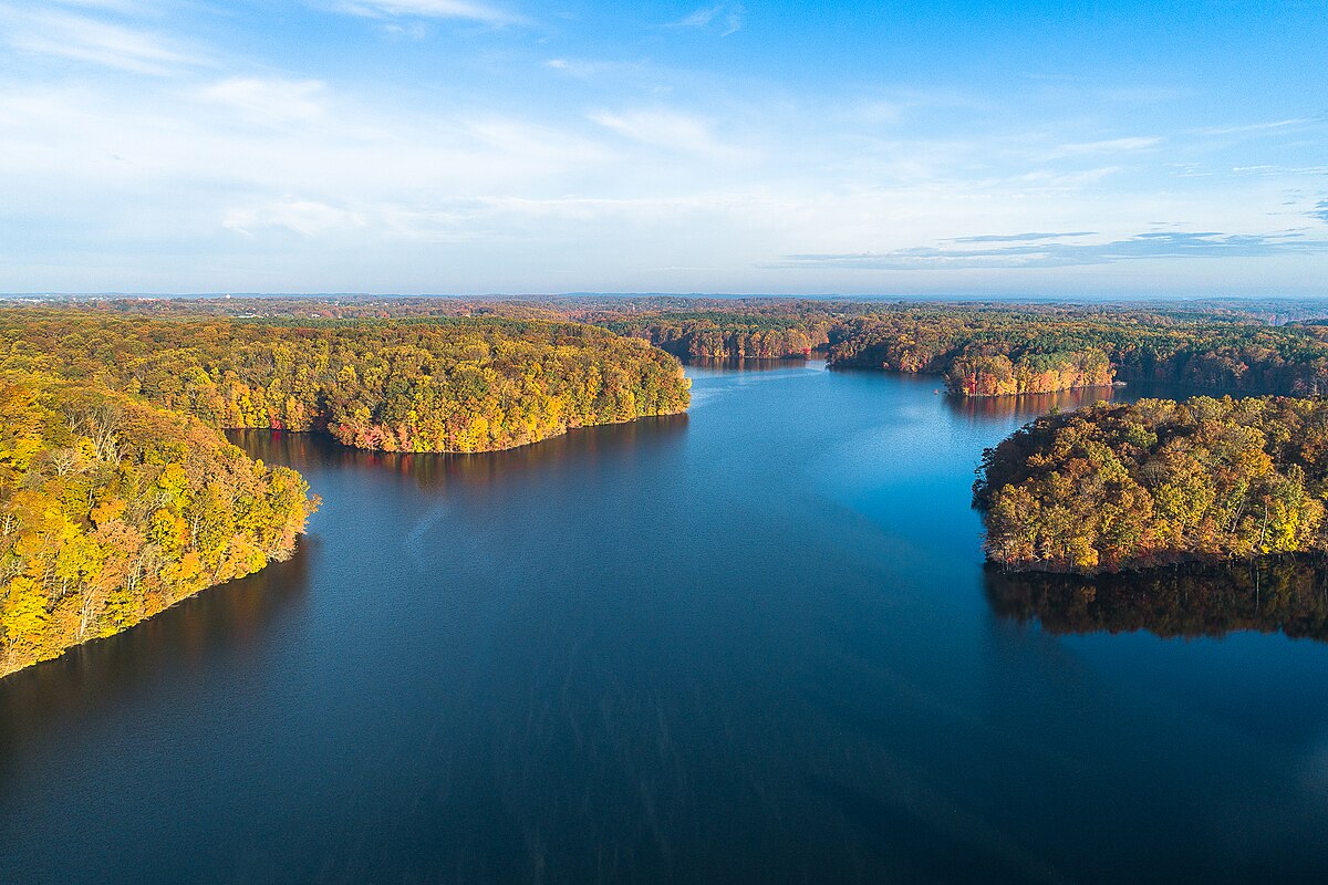 Billion reservoir. Водохранилище Либерти. Мэриленд природа. Демерара река. Патапско Ривер вдхр.