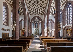 Innenraum der Liebfrauenkirche in Frankfurt (von DXR)