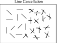 Line cancellation neglect test result