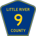 Little River County Route 9 AR.svg