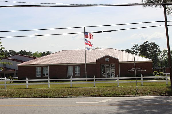 Long County Board of Education building