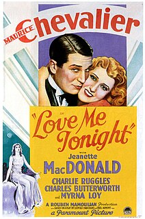 <i>Love Me Tonight</i> 1932 film