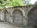 Français : vestige de l'ancienne église Saint-Loup de l'île Barbe à Lyon.