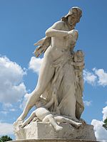 Médeia szobra, Párizs, Jardin des Tuileries