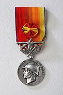 Médaille d’Honneur Sapeurs Pompiers Service Exceptionnel Argent avec rosette.jpg