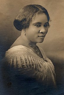 Madam C. J. Walker American entrepreuner