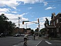 Main Street at Lees Avenue, North view. Ottawa.