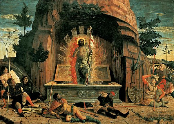 The Resurrection, painting by Andrea Mantegna, 1457–1459