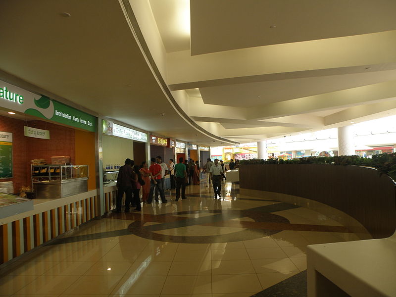 File:Mantri Square food court stalls.JPG
