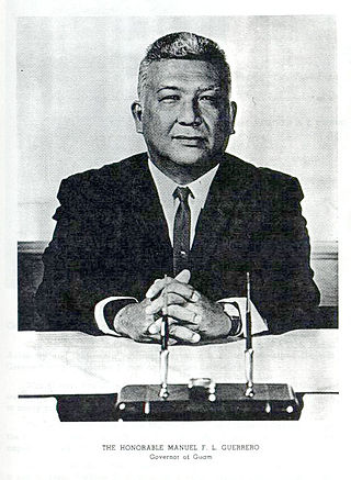 <span class="mw-page-title-main">Manuel Flores Leon Guerrero</span> Governor of Guam from 1963 to 1969