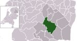 Carte de localisation de Midden-Drenthe