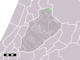 Locatie van Zwanenburg