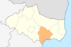 Map of Balchik municipality (Dobrich Province).png