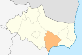Locatie van de gemeente Baltchik