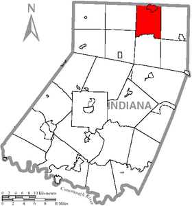 Localisation de Canoe Township