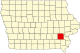 Washington County mapě