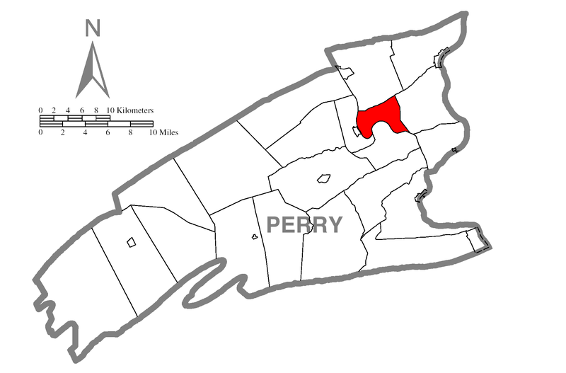 File:Map of Perry County, Pennsylvania Highlighting Howe Township.PNG