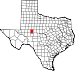 Map of Texas highlighting Sterling County.svg