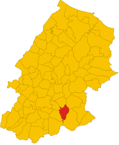 Localizarea Jelsi în Provincia Campobasso