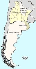Mapa Argentyny
