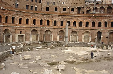 Forum of Trajan, detail