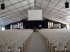 Sala de espectáculos del festival en 2008