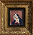 Virgen Dolorosa, de Marquard Wocher (según un original de Carlo Dolci), 1808. El tamaño de la pintura es 11 X 9 cm.