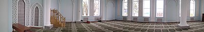 Миниатюра для Файл:Matey Qoqanuly mosque (panorama).jpg